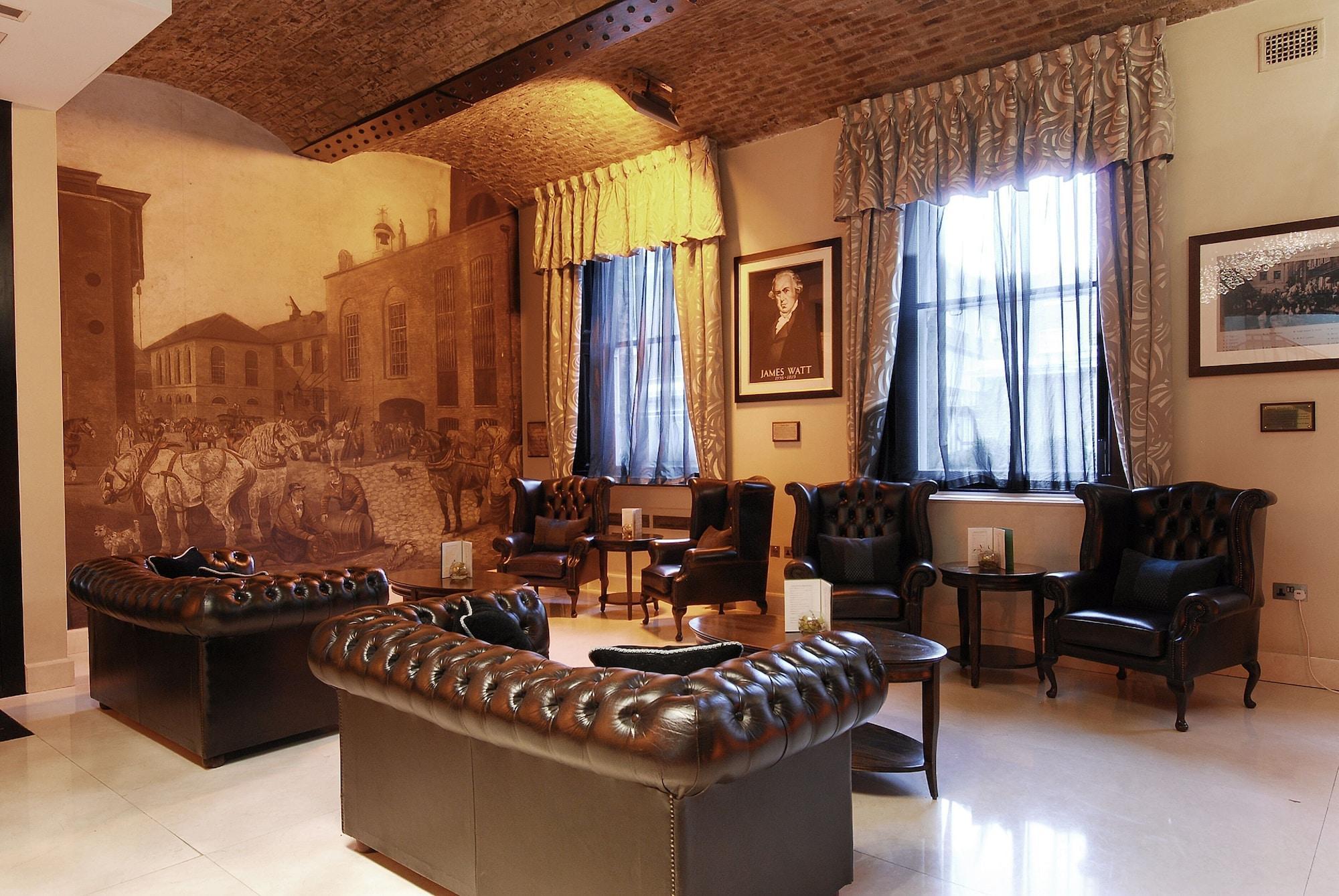 เดอะ มอนต์คาล์ม แอท บริวเวอรี ลอนดอนซิตี้ Hotel ภายนอก รูปภาพ The Club Lounge at the hotel