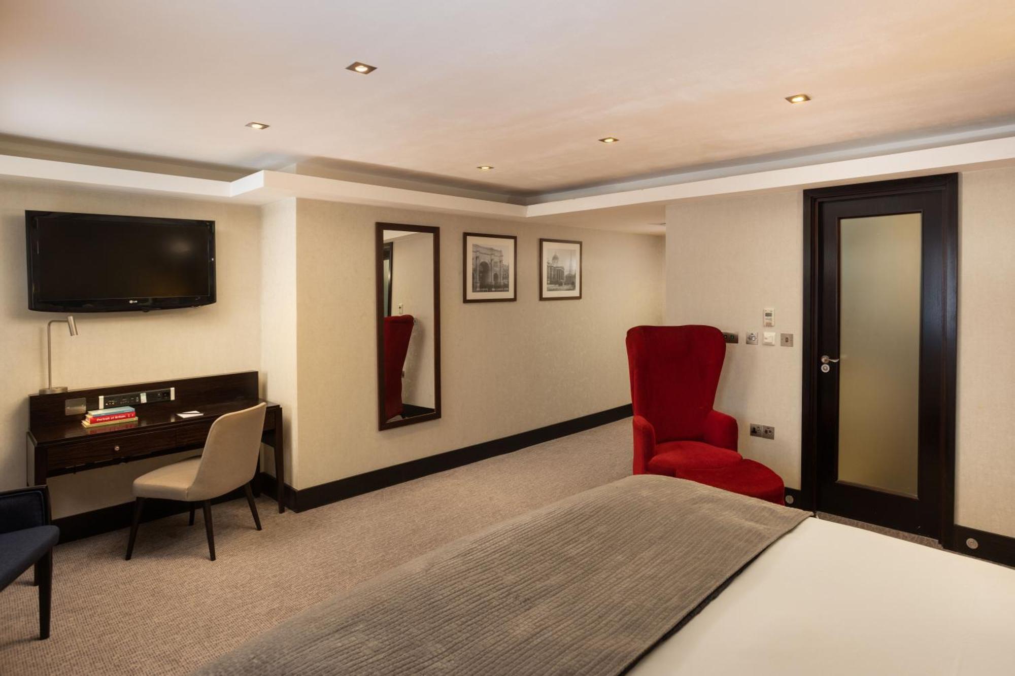 เดอะ มอนต์คาล์ม แอท บริวเวอรี ลอนดอนซิตี้ Hotel ภายนอก รูปภาพ A room at the hotel