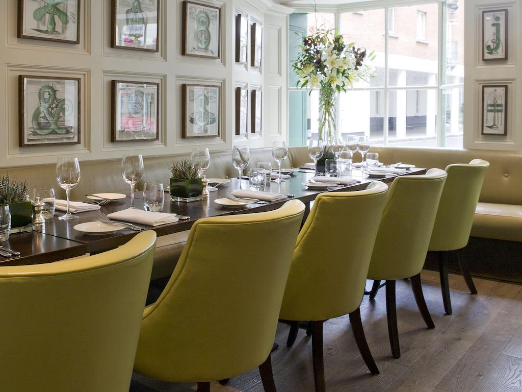 เดอะ มอนต์คาล์ม แอท บริวเวอรี ลอนดอนซิตี้ Hotel ภายนอก รูปภาพ Interior of the restaurant